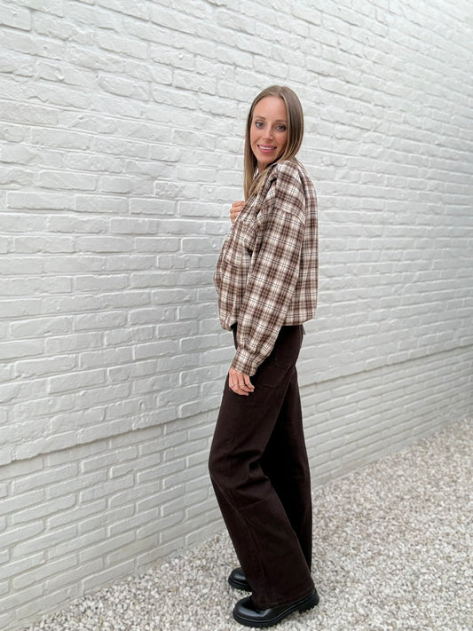 Mila Jeans Donkerbruin
