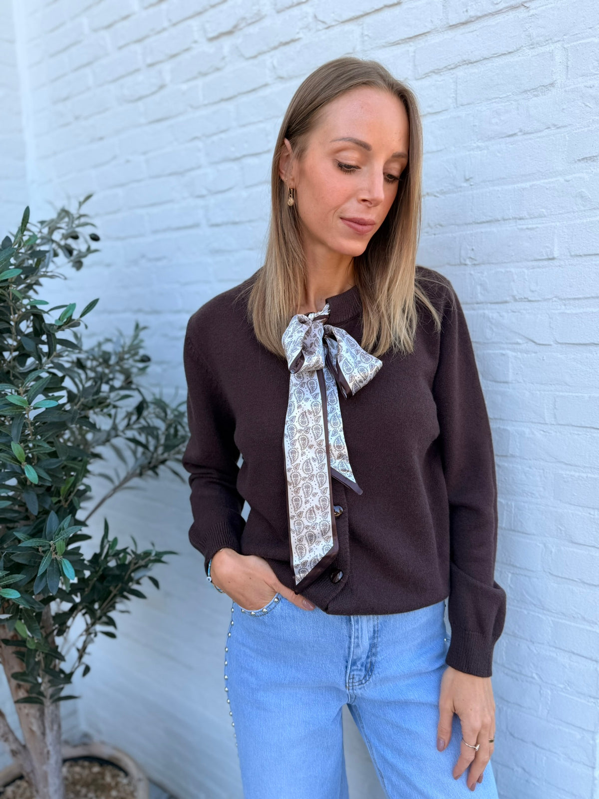 Vicky Pull Donkerbruin