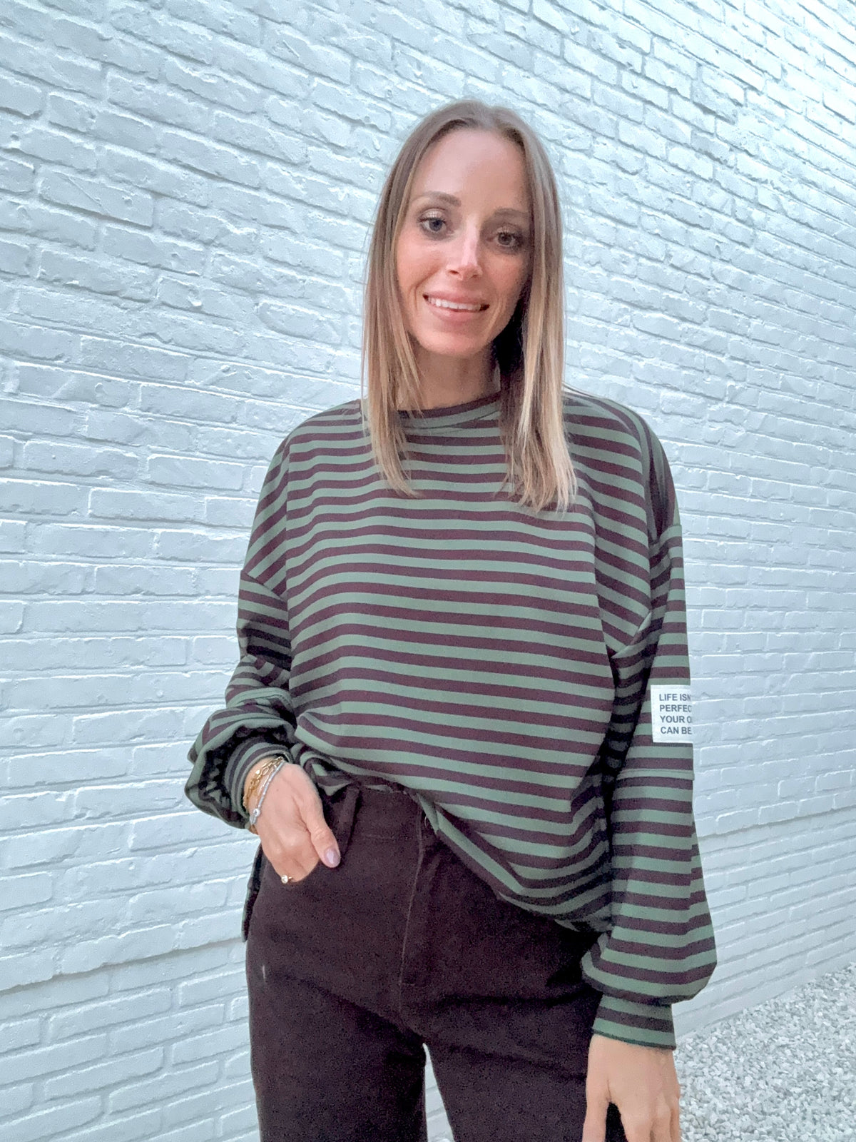 Juliette Striped Sweater