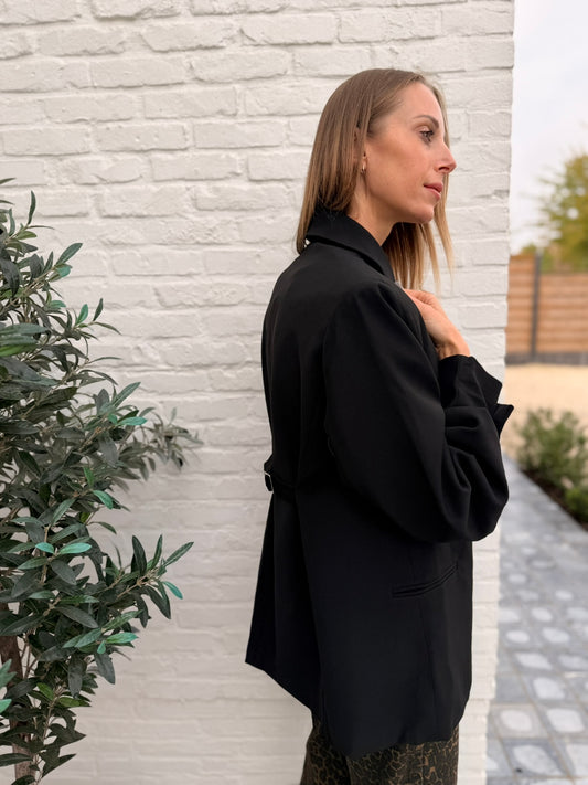 Saar blazer zwart