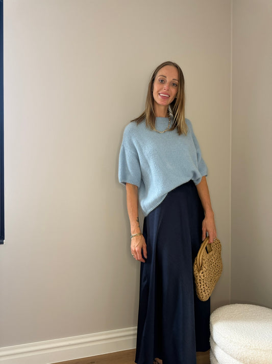 Rosie Top Lichtblauw