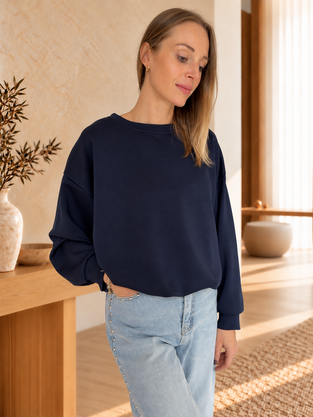 Valérie Sweater Navy