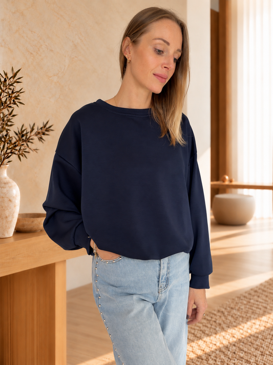 Valérie Sweater Navy