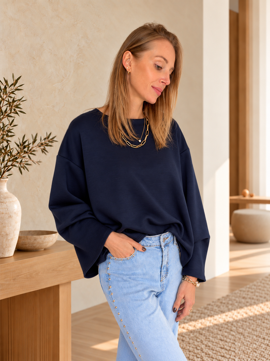 Sophie Shirt Navy
