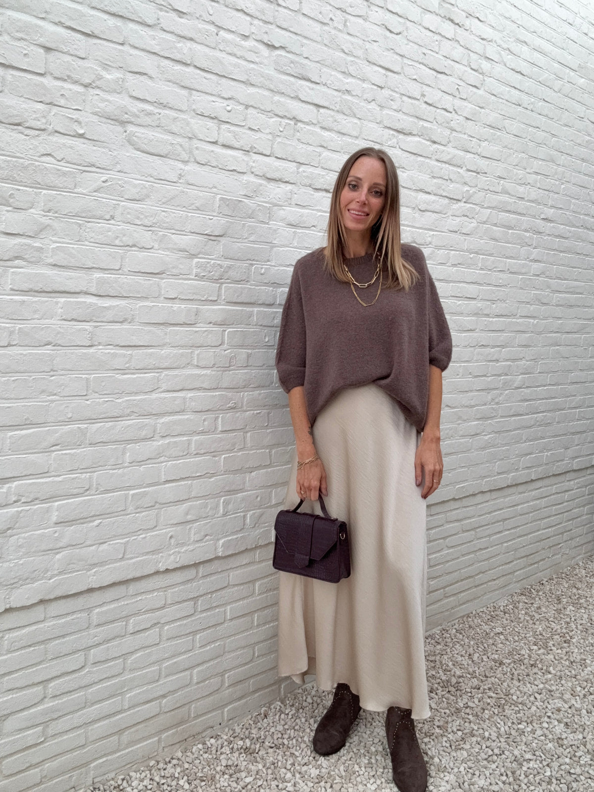 Stella Rok Beige