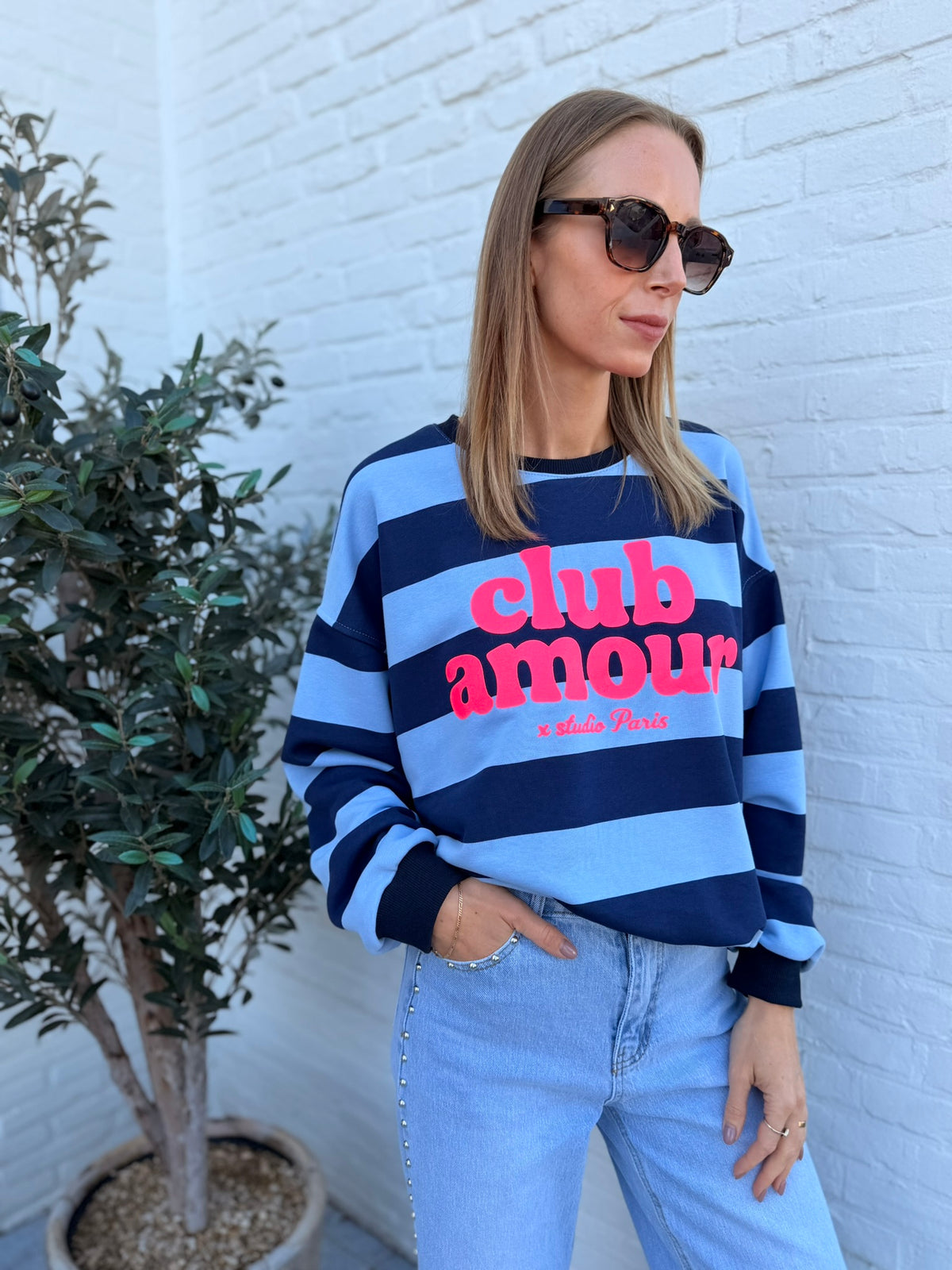 Amour Pull Blauw