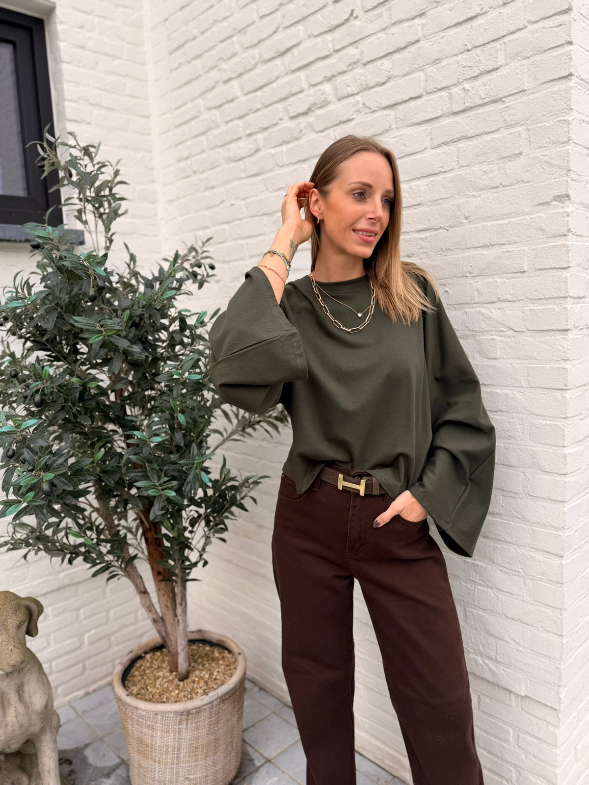 Maité Shirt Kaki