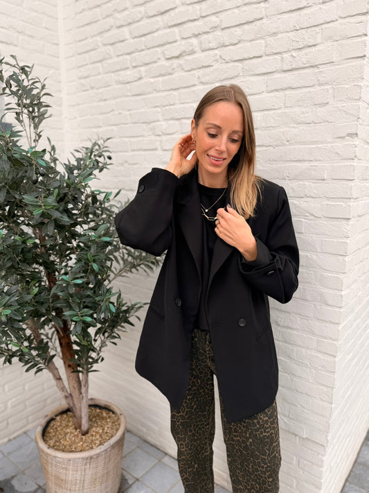 Saar blazer zwart